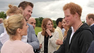 Chris Hemsworth's Daughter India Meets Prince Harry!