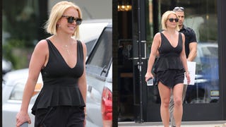 Britney Spears' Outfit is a Dichotomy of Confusion