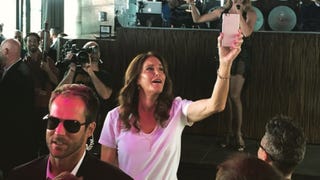 EXCLUSIVE VIDEO:  Caitlyn Jenner Makes Surprise Appearance At NYC Pride