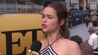 Emilia Clarke Fractured Her Hip Breakdancing with Arnold Schwarzenegger