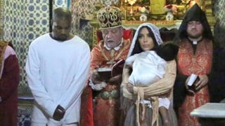 Kim Kardashian Shares Photos of North West's Baptism