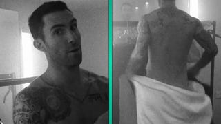 Adam Levine Bares His Butt in New Music Video