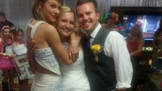 See Taylor Swift Surprise One Superfan On Her Wedding Day!