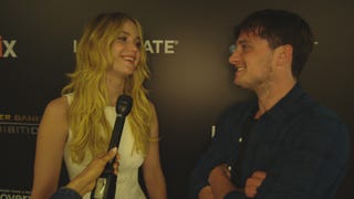 Jennifer Lawrence and Josh Hutcherson Show Off 'Hunger Games' Interactive Exhibit