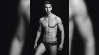 Calvin Harris Poses in Underwear, Shows Insane Abs in New Armani Campaign