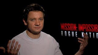 Jeremy Renner Demonstrates His Resting 'Murder Face'