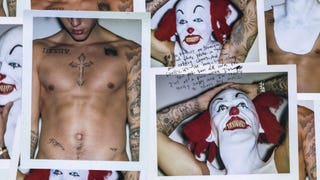 Justin Bieber Licks Knife, Wears Clown Mask in Crazy 'Interview' Shoot