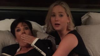 Jennifer Lawrence Explains Why She Was in Bed With Kris Jenner