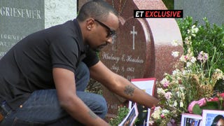 EXCLUSIVE: Nick Gordon Visits Bobbi Kristina's Grave