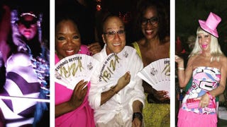 Oprah and Gayle Go Clubbing in Ibiza!