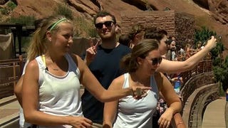 Sam Smith Photobombs Local News Interview