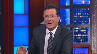 Stephen Colbert Battles Audience Hecklers on New 'Late Show'