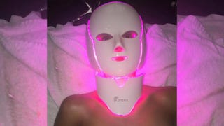 Jessica Alba Gets a Bizarre Futuristic Facial - See the Pic!