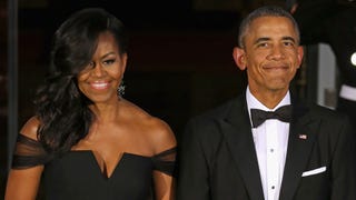 Michelle Obama's Latest Vera Wang Dress Has People Going Crazy