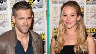 Ryan Reynolds Totally Fanboys for Jennifer Lawrence