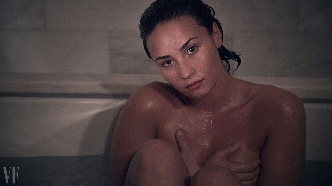 Demi Lovato Poses Completely Nude and Makeup-Free 