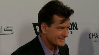 EXCLUSIVE: Charlie Sheen Put in Headlock by Security Guards at Bar