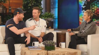 Chris Martin 'Just Happy to Be Here' After Divorce