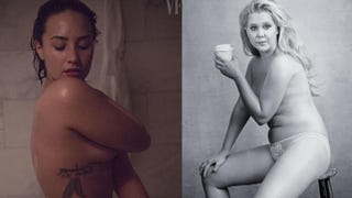 Demi Lovato Praises Amy Schumer's 'Brave' Nude Photo Shoot