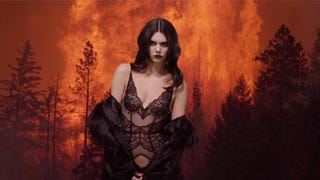 Kendall Jenner Channels Her Sultry Inner Vampire - See The Sexy Photo Shoot!