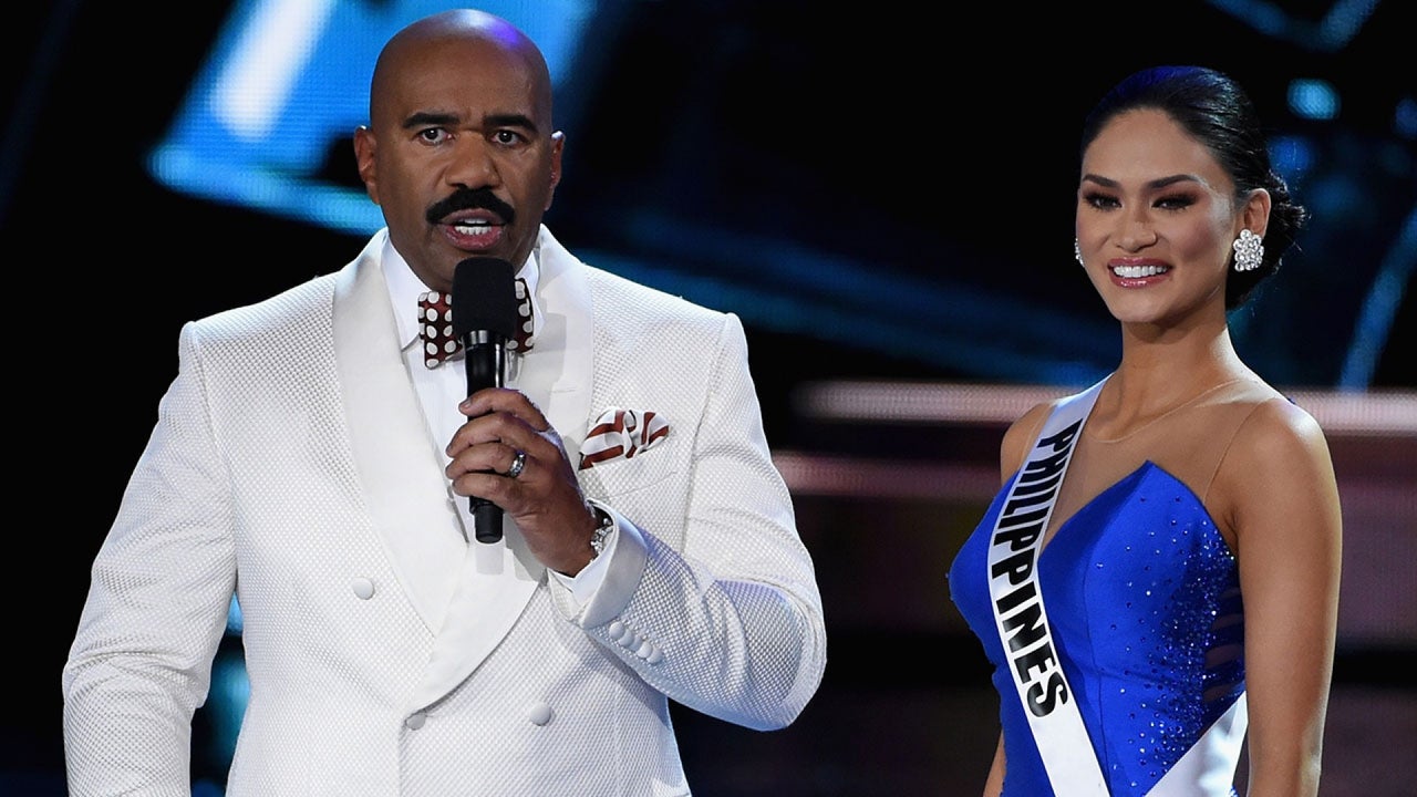 Exclusive Steve Harvey Missed Part Of Miss Universe Rehearsal Before On Stage Mishap Source Says