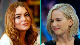 Lindsay Lohan and Sister Ali Slam Jennifer Lawrence Over 'Late Show' Joke