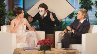 Even 'The Walking Dead' Star Lauren Cohan Gets Scared -- By Ellen DeGeneres!