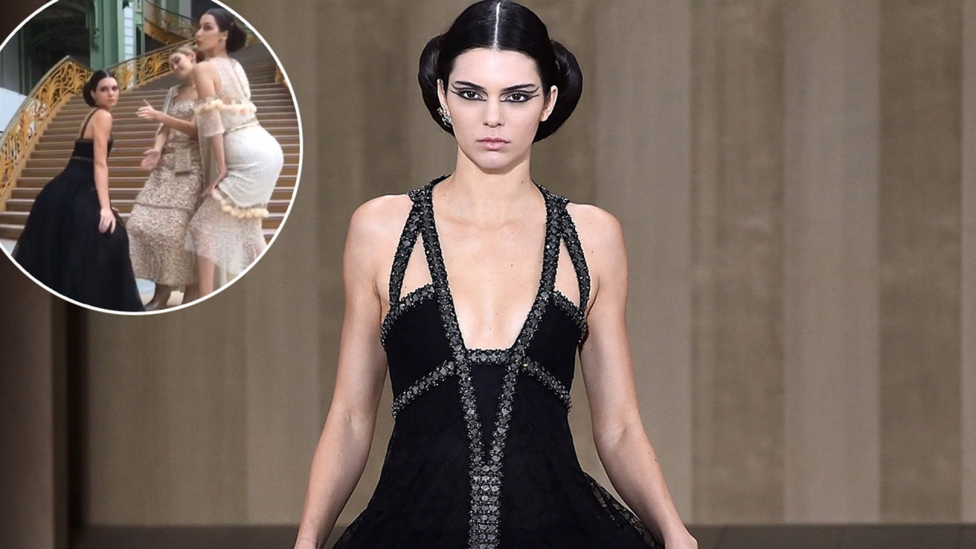 Kendall Jenner, Gigi and Bella Hadid Walk the Runway for Chanel Haute  Couture
