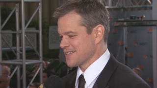 Why Matt Damon Almost Didn't Get Into the Golden Globes