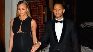 Chrissy Teigen Flaunts Her Underboob During Date Night With John Legend