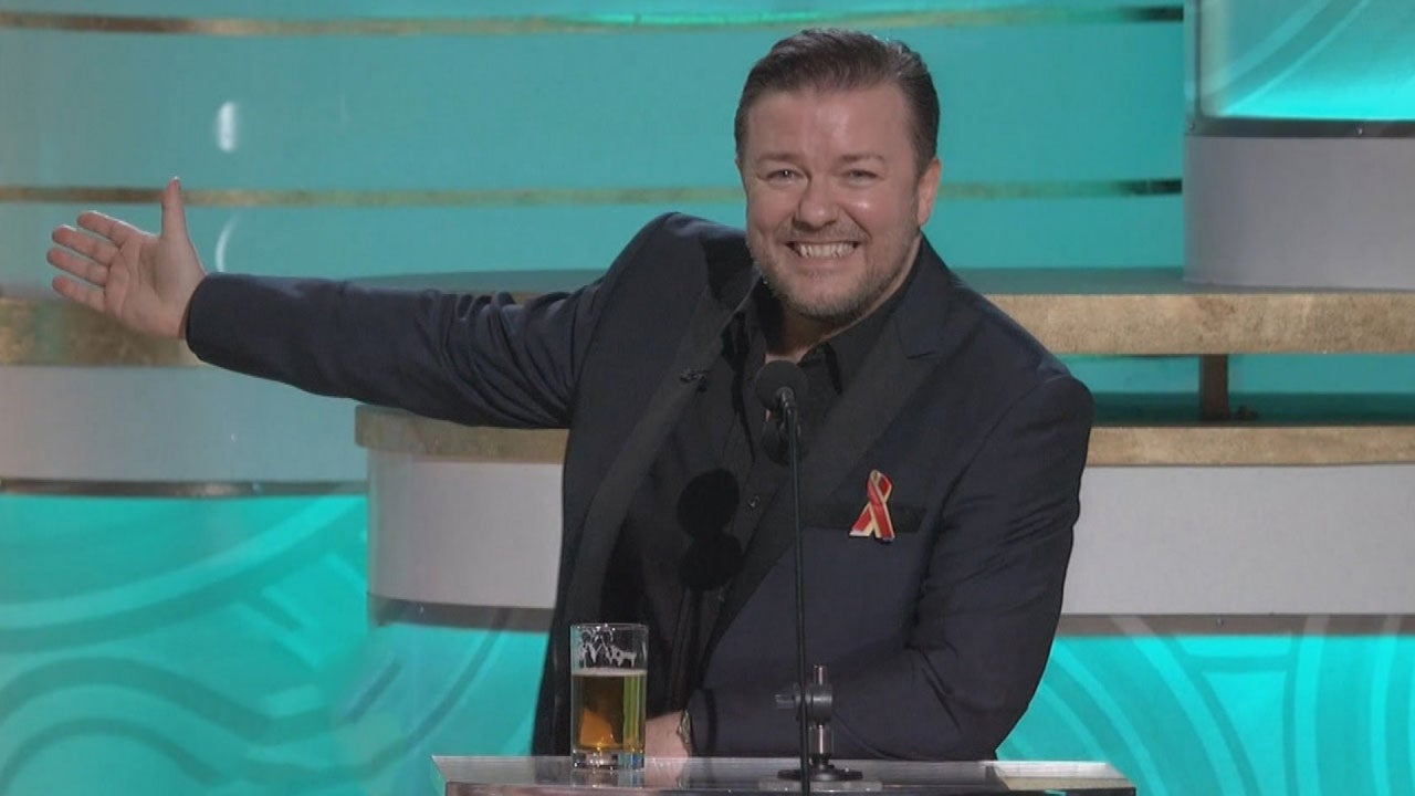 Ricky Gervais' Most Offensive Golden Globes Moments