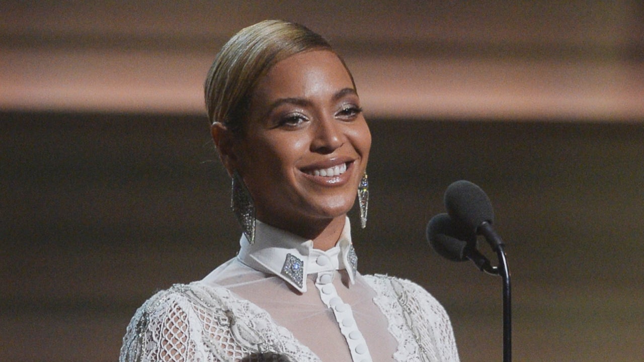 Beyonce Shuts Down the GRAMMYs in a Stunning White Gown and We Can't ...