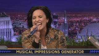 Demi Lovato Delivers 'Unbelievable' Christina Aguilera Impression