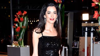 Amal Clooney Shuts Down the Red Carpet in a Stunning Sparkling Gown