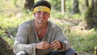 EXCLUSIVE: 'Big Brother' Alum Caleb Reynolds Runs Through the Pack on 'Survivor' in Intense Immunity Challenge