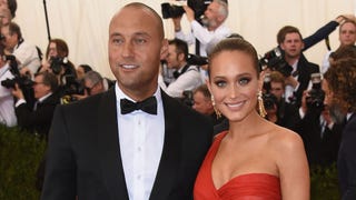 Hannah Davis Flaunts Giant Engagement Ring From Derek Jeter in Sexy Red Bikini