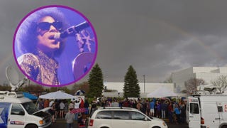 A Rainbow Appears Over Prince's Home Just Hours After His Death
