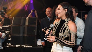 Kim Kardashian Shows Off Her Post-Baby Bod in Vegas After Plane Drama