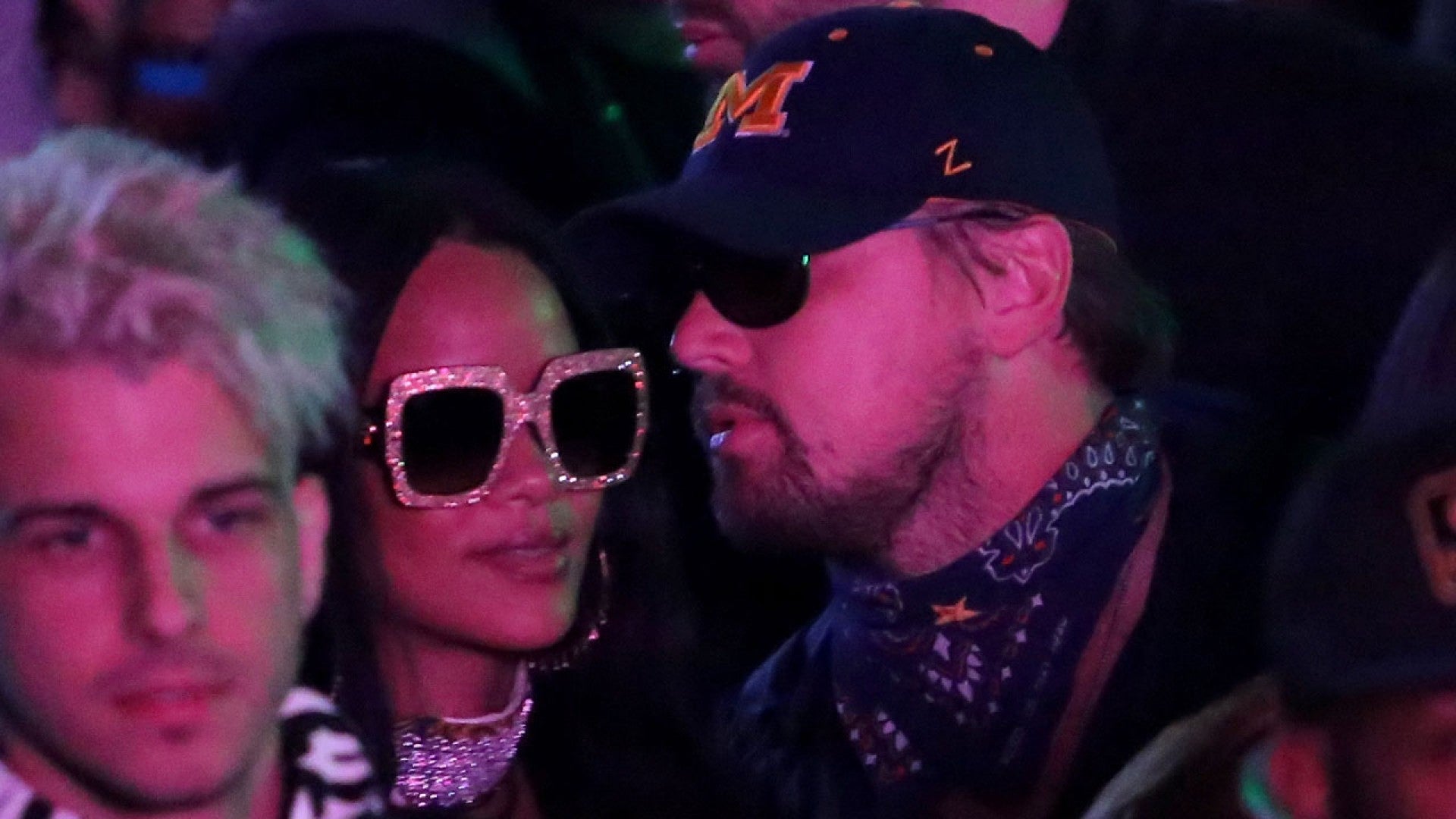 Rihanna and Leonardo DiCaprio Reunite at Coachella's Neon Carnival -- See  the Flirty Pic! | Entertainment Tonight