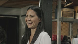 EXCLUSIVE: WATCH: This 'Ridealong 2' Blooper Reel Has Olivia Munn Cry-Laughing