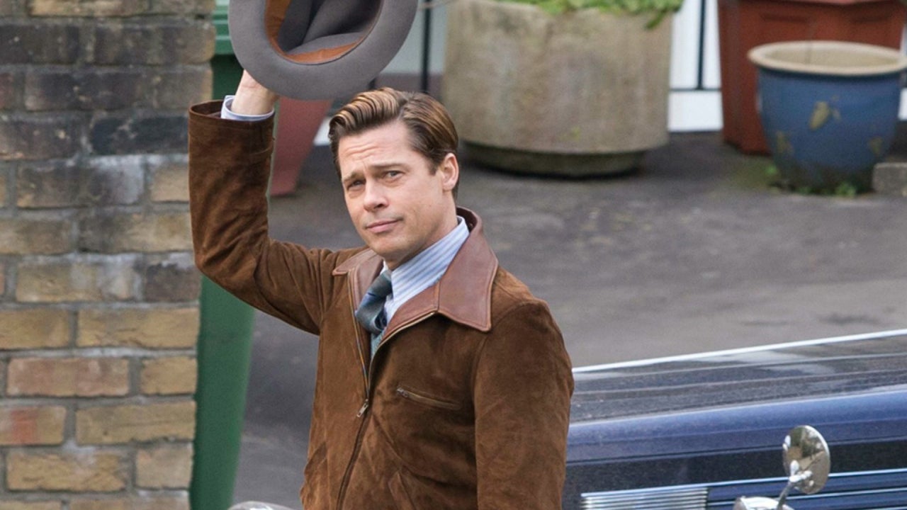 Brad Pitt Looks Ageless Rocking a Sexy, Clean-Cut Look: See The Pic!
