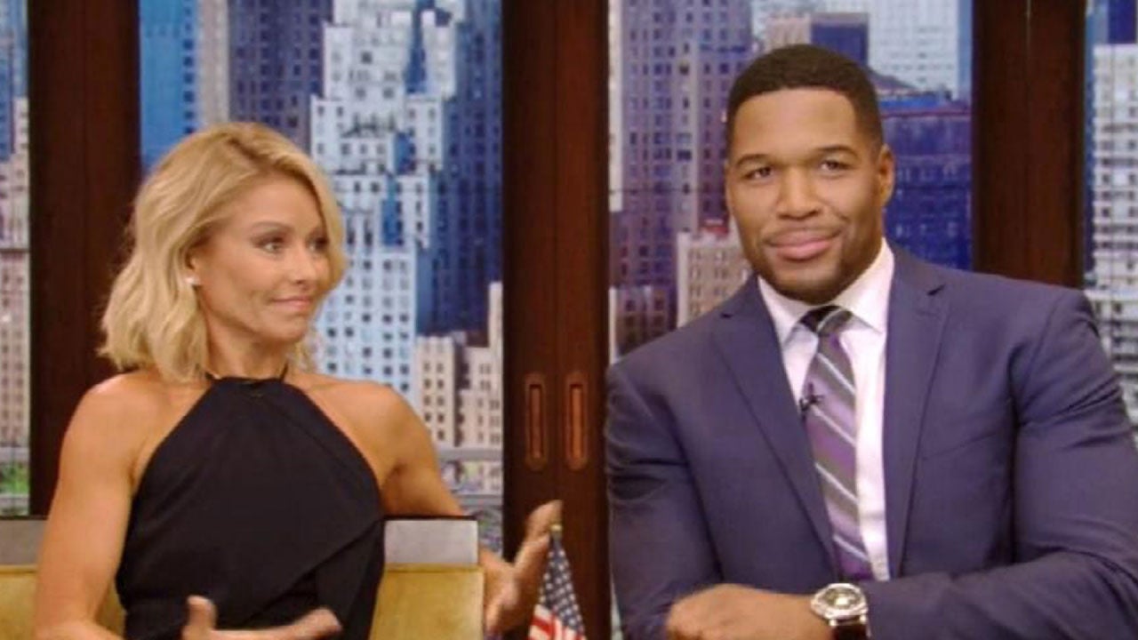 Kelly Ripa and Michael Strahan Don't Address Michael's Early Departure