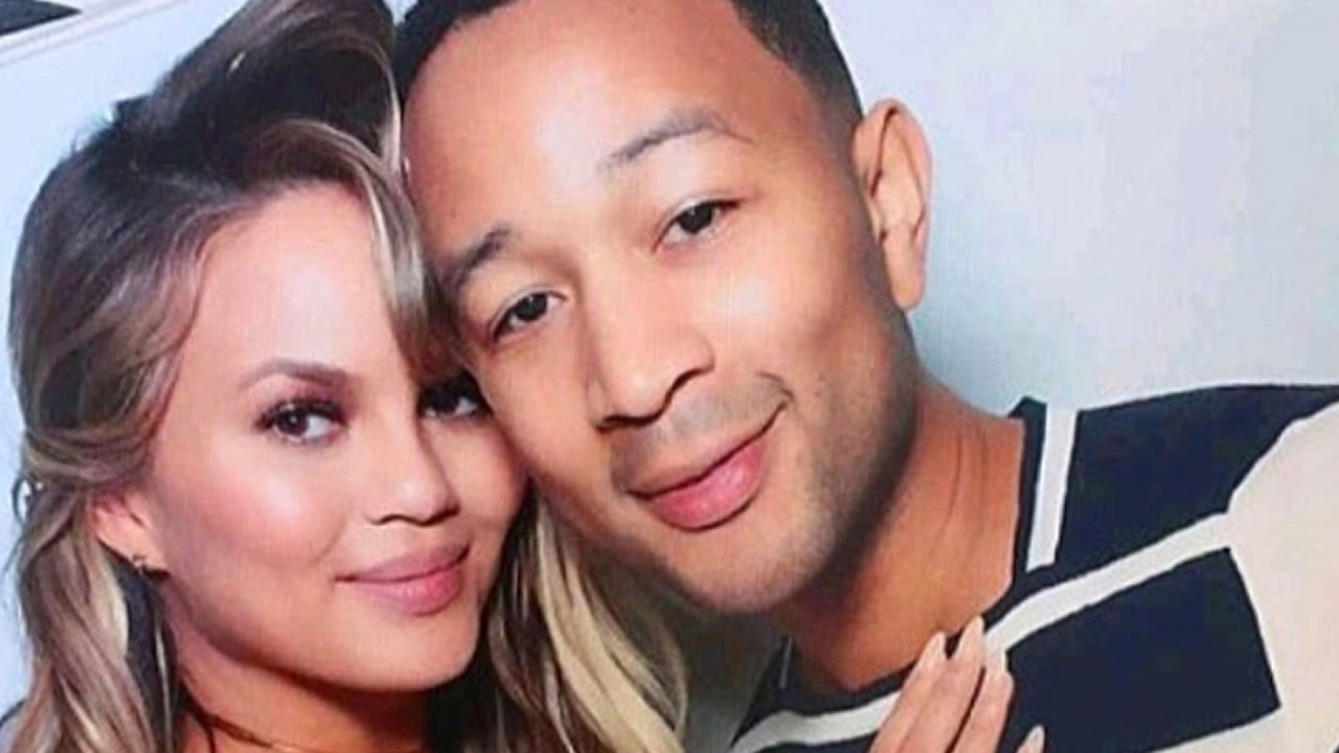 John Legend And Chrissy Teigen Share First Photo Of Baby Luna S Face See The Adorable Snap Entertainment Tonight