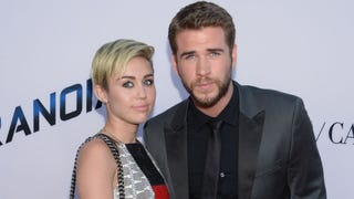 Miley Cyrus and Liam Hemsworth Attend 'The Huntsman' Premiere Together in L.A.!