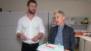 Chris Hemsworth Shows Ellen DeGeneres Why He's the Ultimate Guy's Guy
