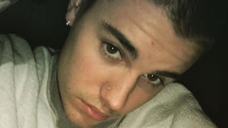 Justin Bieber Debuts Tiny Face Tattoo -- Can You Spot It?
