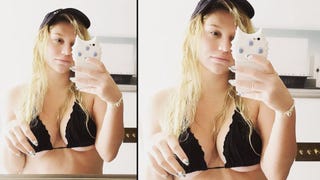 Kesha Flashes Some Serious Underboob in Her Sexiest Selfie Ever