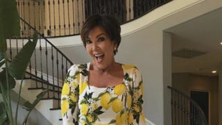 Kris Jenner and Penelope Disick Slay in Matching Lemon Dresses