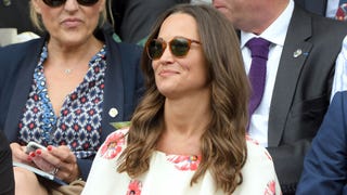 Pippa Middleton Nearly Flashes Wimbledon Crowd in Super-Short Dress