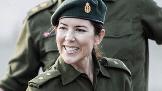 Princess Mary of Denmark Wields a Sword: See the Pics!